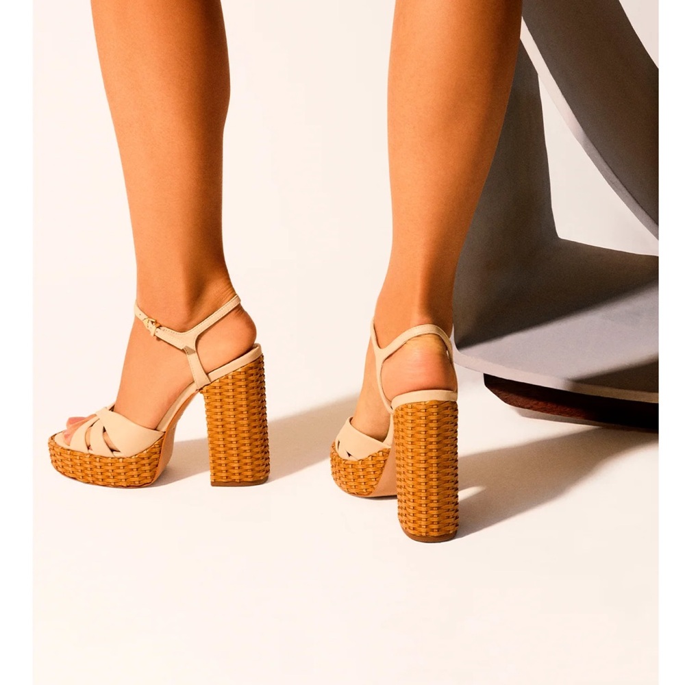 Schutz KEEFA STRAW SANDAL